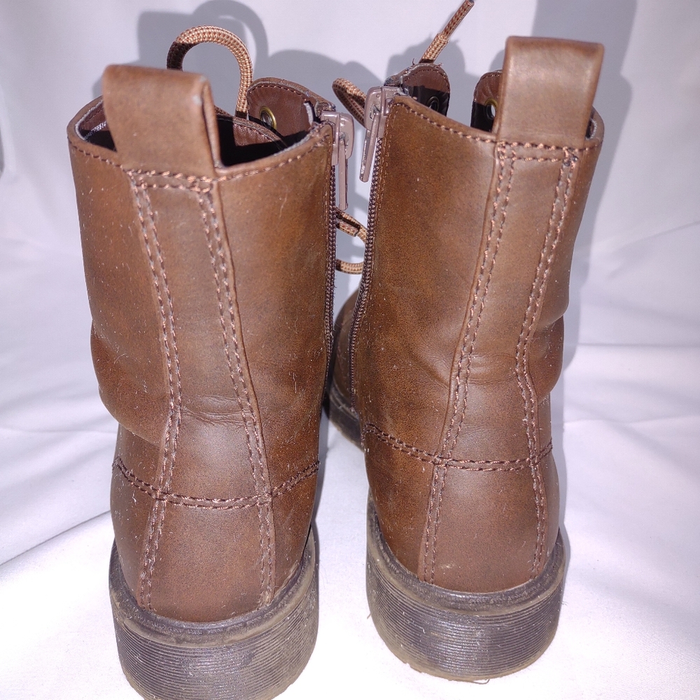 Time and Tru Lace Up/Side Zip Boots size 6.5 - Picture 3 of 4